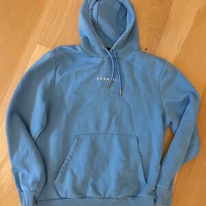 Sky Blue Men's Hoodie
